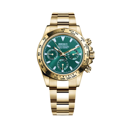 Montre Seikona - Gold - Green