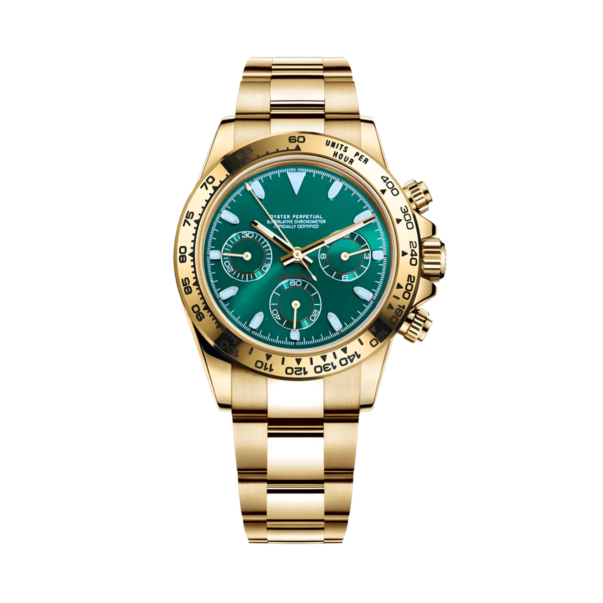 Montre Seikona | Gold | Green