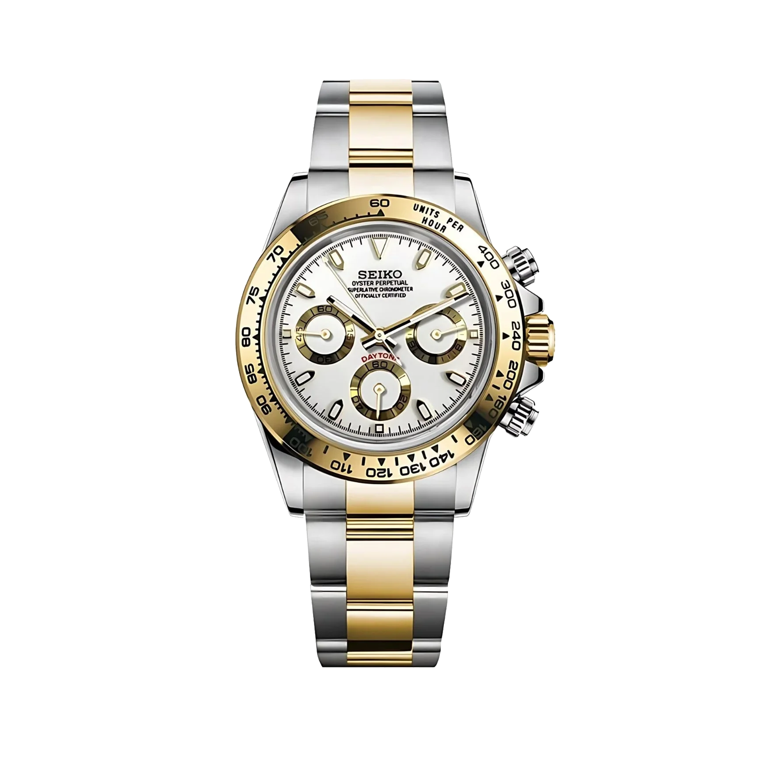 Montre Seikona - Bi Ton - White