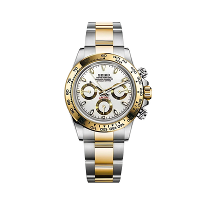 Montre Seikona - Bi Ton - White
